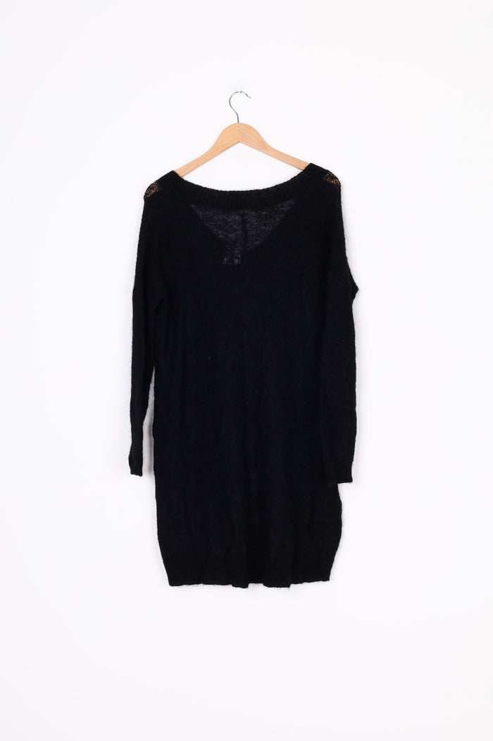 Taylor Womens Black Jumper Size S