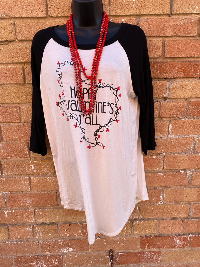 Texas Valentine t- shirt