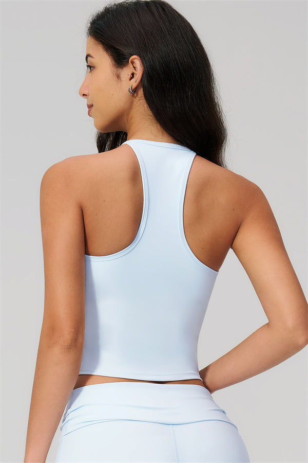 The Daring Tank Top Straight Leg Pants 2-Piece Set
