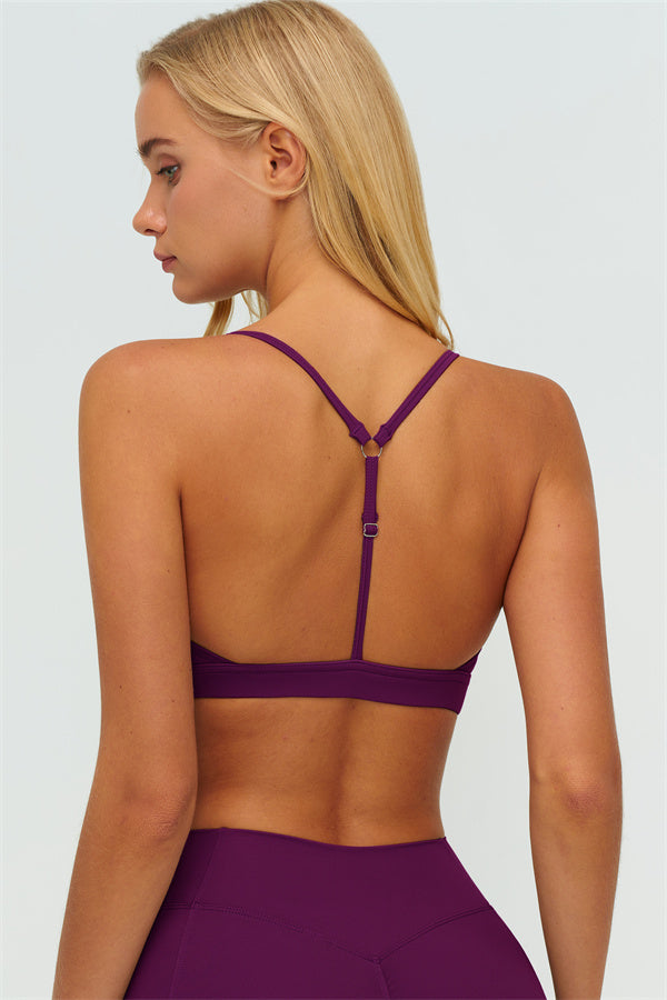 The Lushness Y-Back Sports Bra Leggings 2-Piece Set