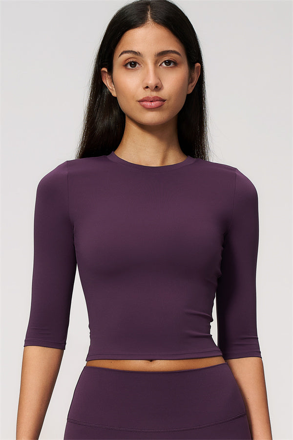 The Natalia Half-Sleeve Top