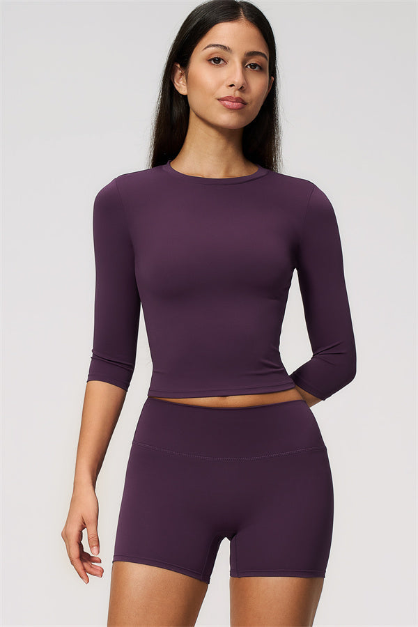 The Natalia Half-Sleeve Top