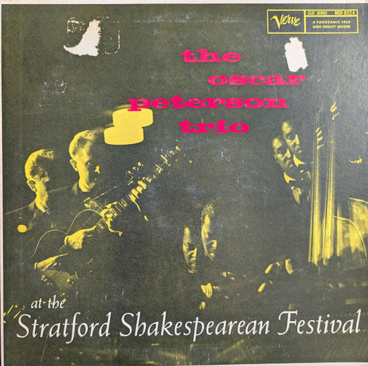 The Oscar Peterson Trio - At The Stratford Shakespearean Festival (LP) [US] 1961 RP (Very Good Plus (VG+))