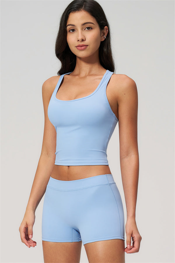 The Revive Crop Top Shorts 2-Piece Set