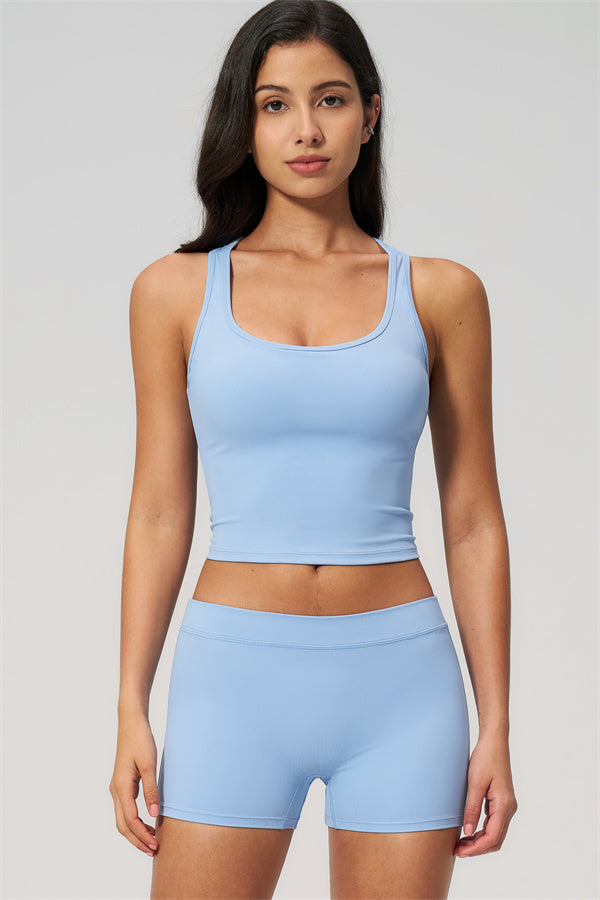 The Revive Crop Top Shorts 2-Piece Set