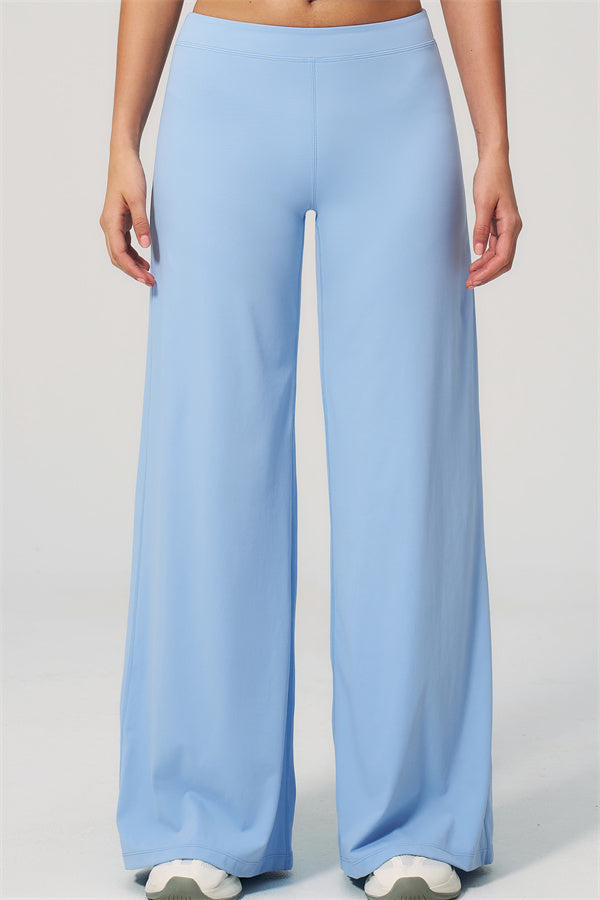 The Revive Crop Top Straight Leg Pants 2-Piece Set