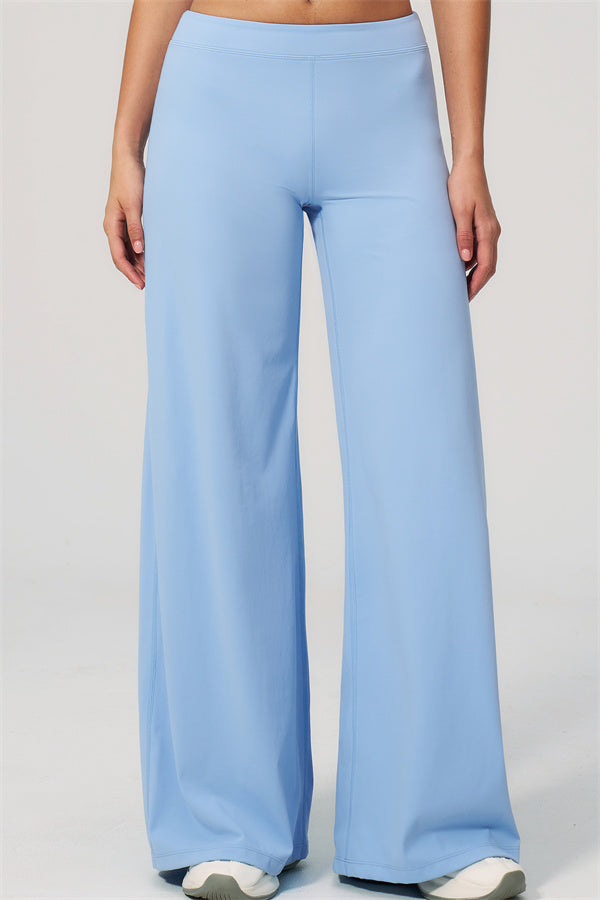The Revive Crop Top Straight Leg Pants 2-Piece Set
