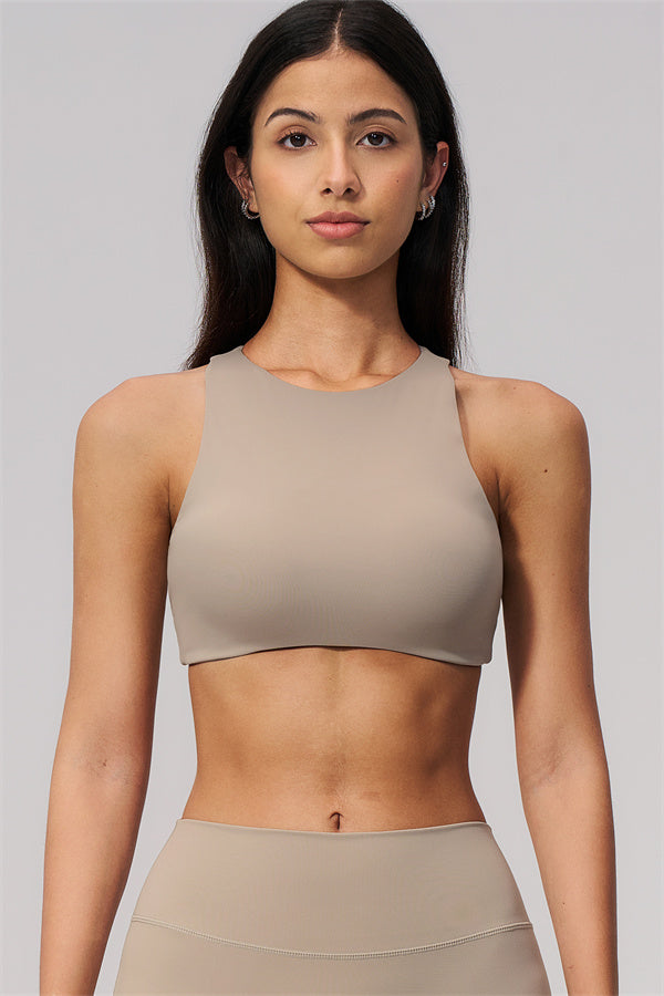 The Twirl Open Back Sports Bra Capri Leggings 2-Piece Set