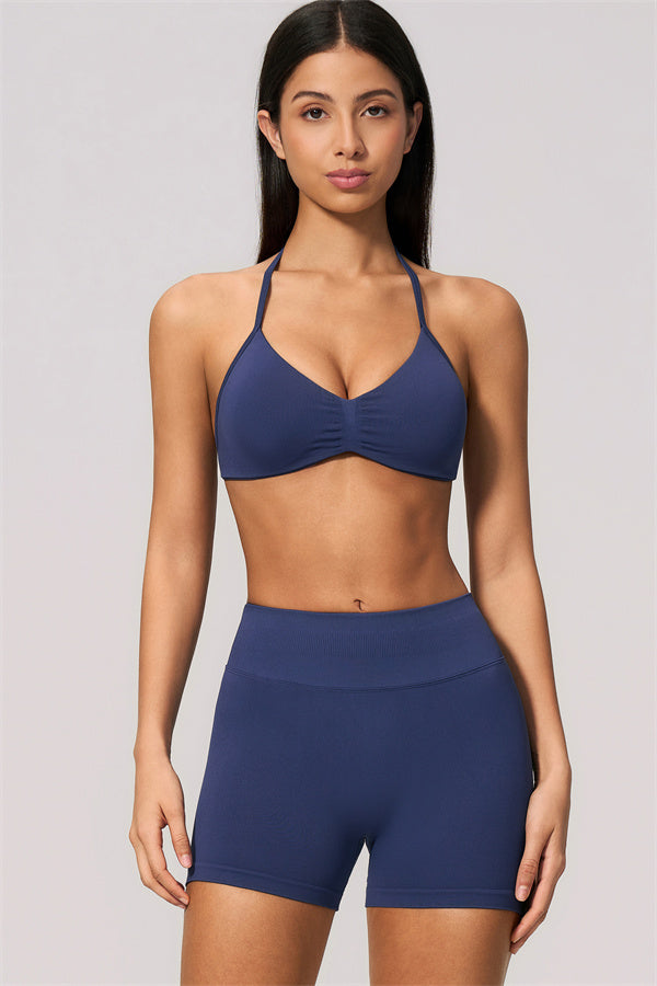 The Velvetine Sports Bra Shorts 2-Piece Set