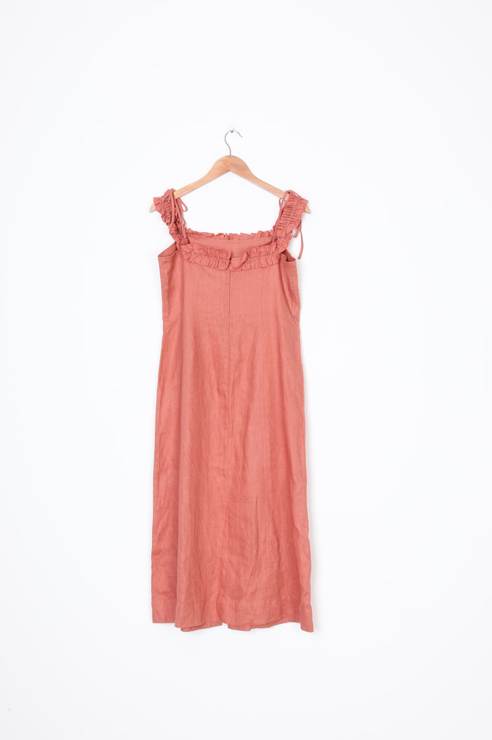 The Wolf Gang Womens Pink Dress Size L