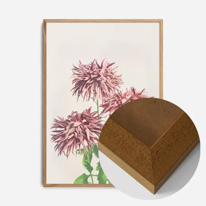 21x30cm | 8¼ x 11¾in / Oak Wood Frame