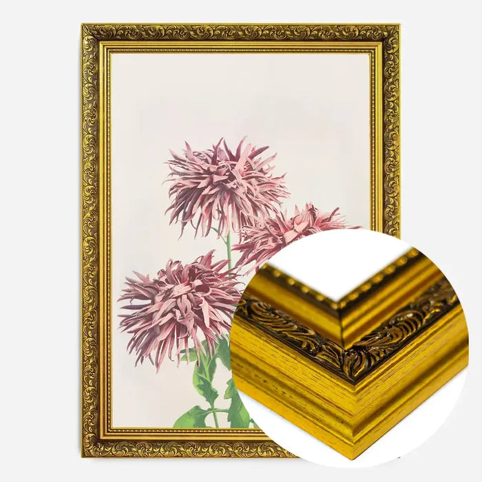 21x30cm | 8¼ x 11¾in / Gold Ornate Frame