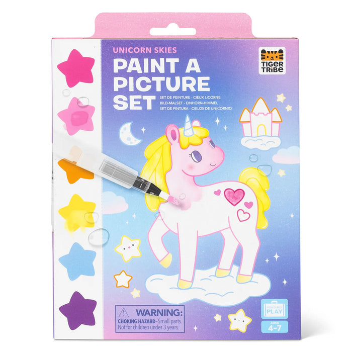 Tiger Tribe Paint-a-Picture - Unicorn Skies