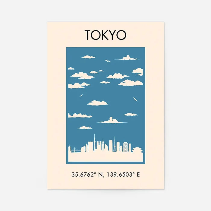 Tokyo Tourist Style Print