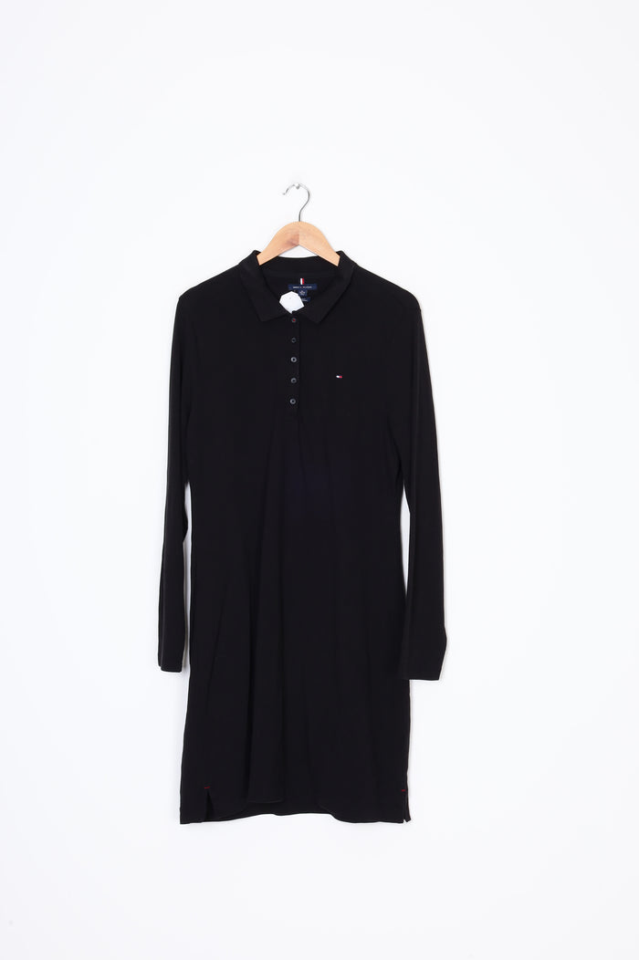 Tommy Hilfiger Womens Black Dress Size XL