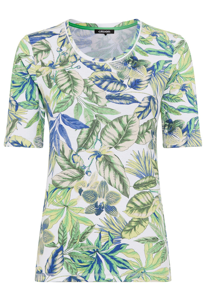 Tropical Print T-Shirt
