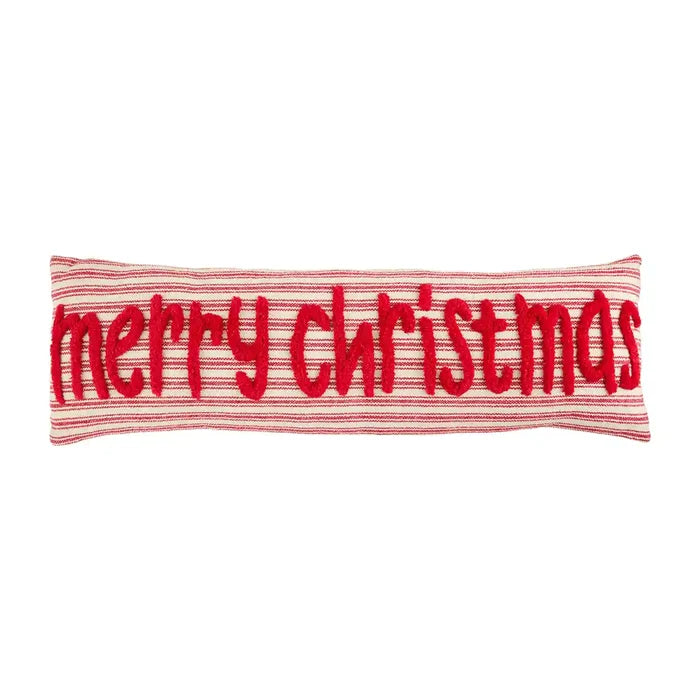 TUFTED CHRISTMAS LONG PILLOW