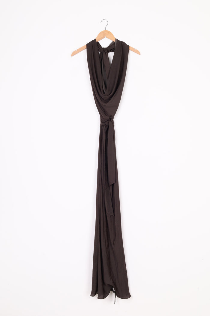 Turet Knuefermann Womens Brown Dress Size XS
