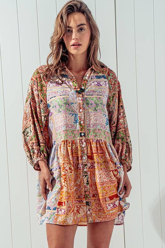 Urban Daizy - SUN-DRENCHED SHIRT DRESS