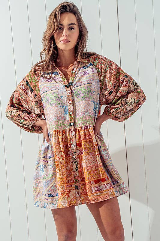 Urban Daizy - SUN-DRENCHED SHIRT DRESS