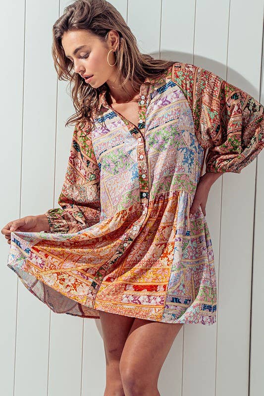 Urban Daizy - SUN-DRENCHED SHIRT DRESS