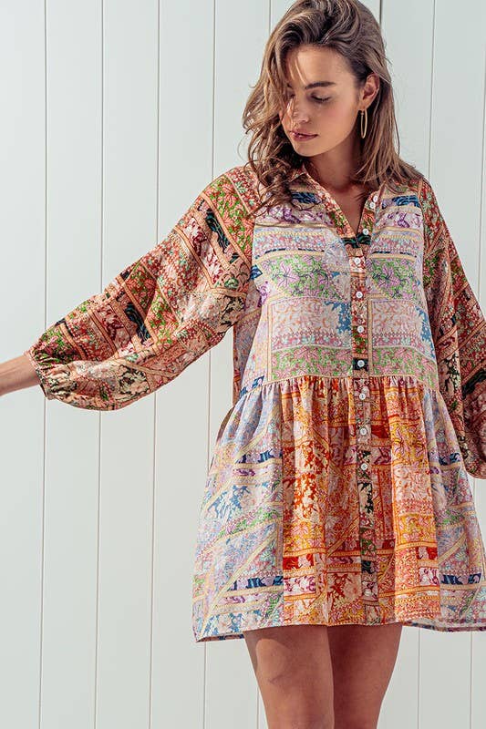 Urban Daizy - SUN-DRENCHED SHIRT DRESS