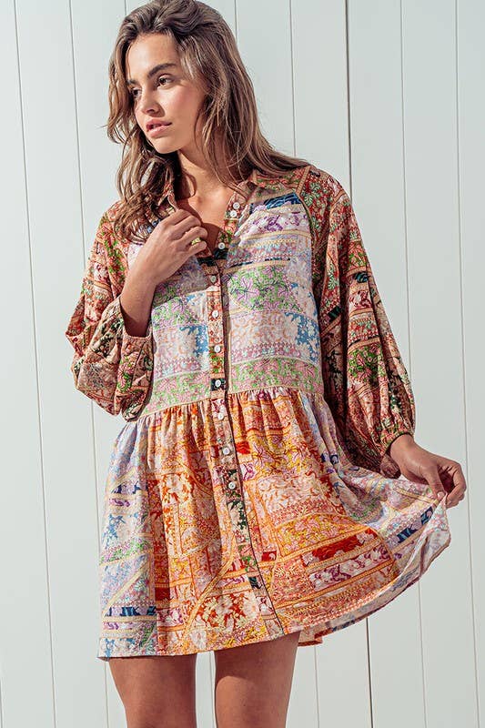 Urban Daizy - SUN-DRENCHED SHIRT DRESS