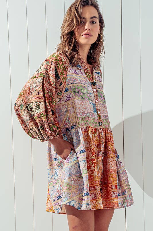 Urban Daizy - SUN-DRENCHED SHIRT DRESS