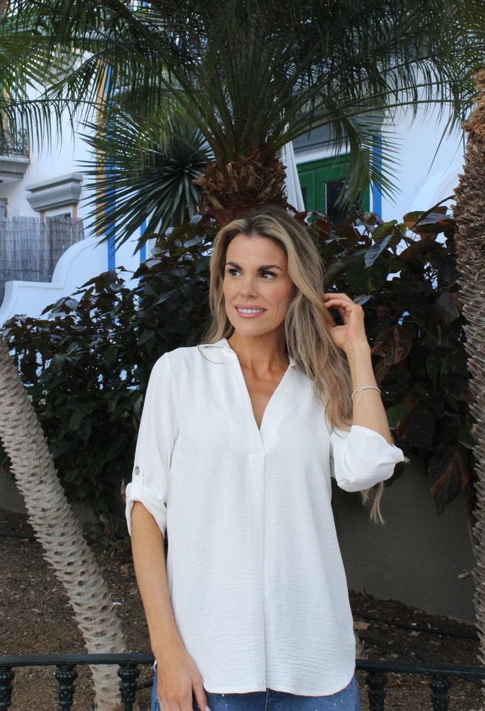 V Neck Blouse
