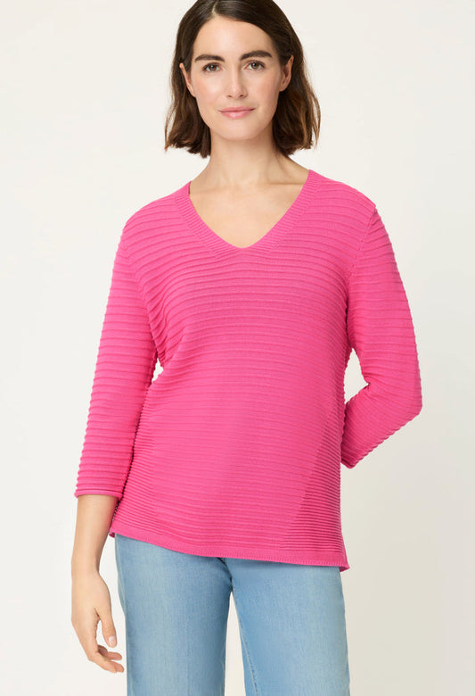 V-Neck Knit Jumper