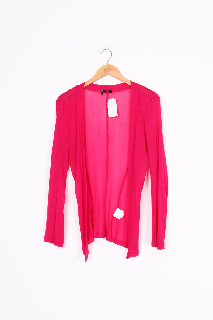 Vamp Womens Pink Cardigan Size 16