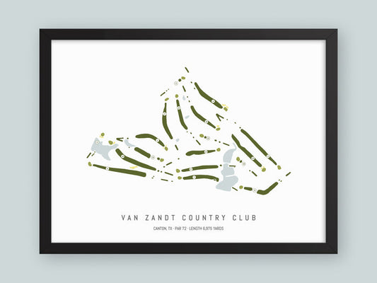 Van-Zandt-Country-Club-TX--Black-Frame-24x18-With-Hole-Numbers