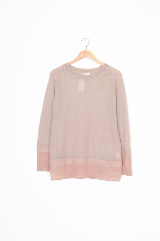 Vanessabruno Womens Beige Jumper Size 1