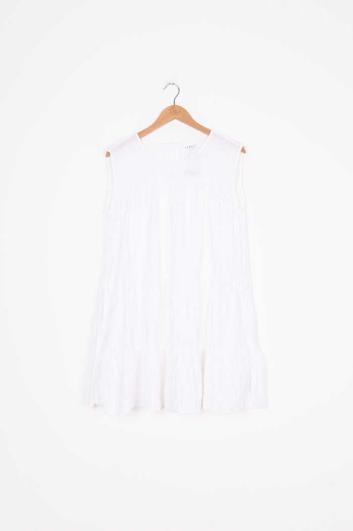 Velvet Womens White Dress Size S