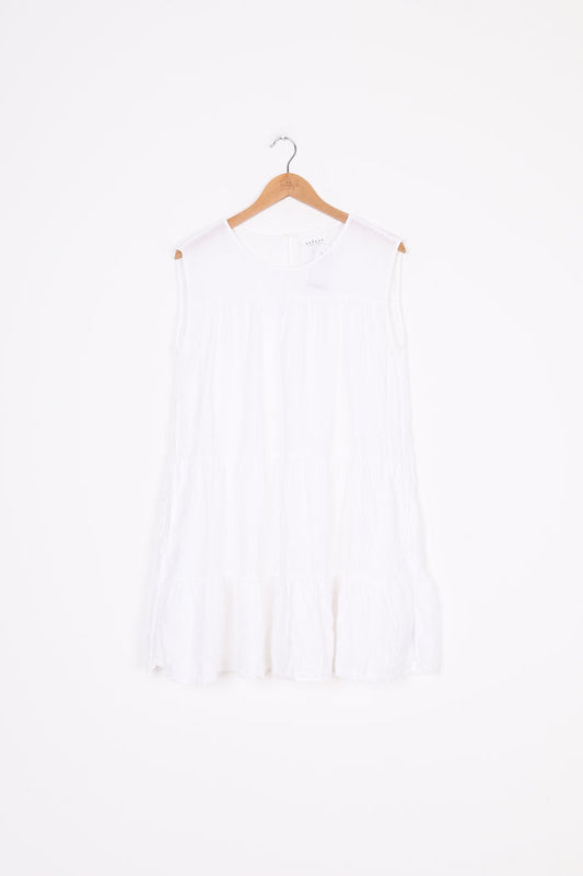 Velvet Womens White Dress Size S