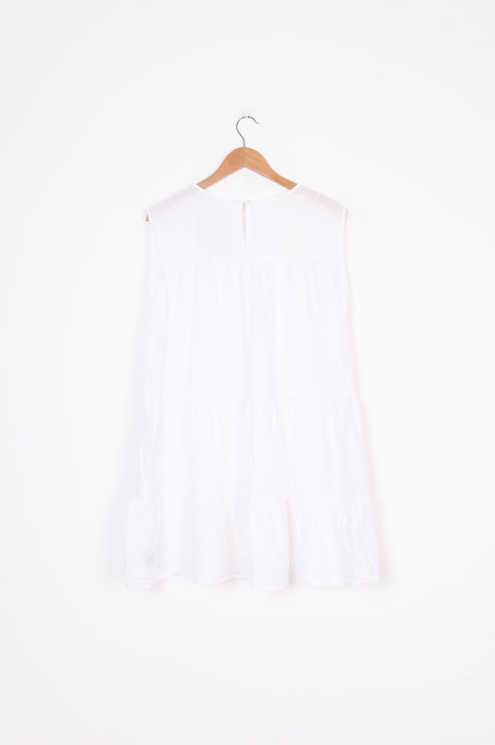 Velvet Womens White Dress Size S