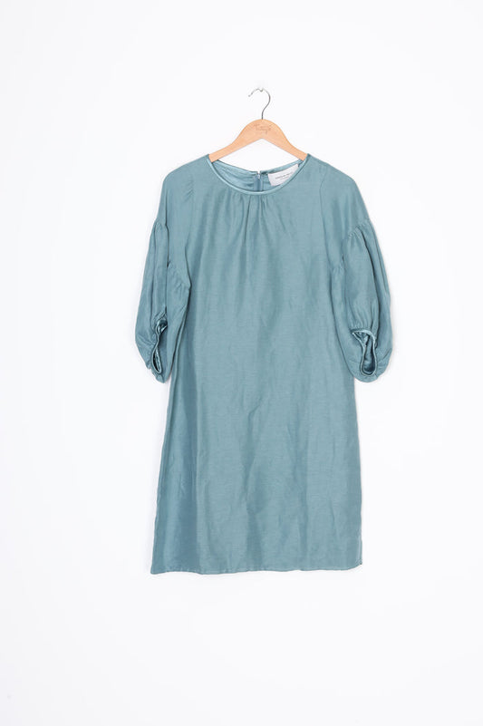 Veronika Maine Womens Blue Dress Size 8
