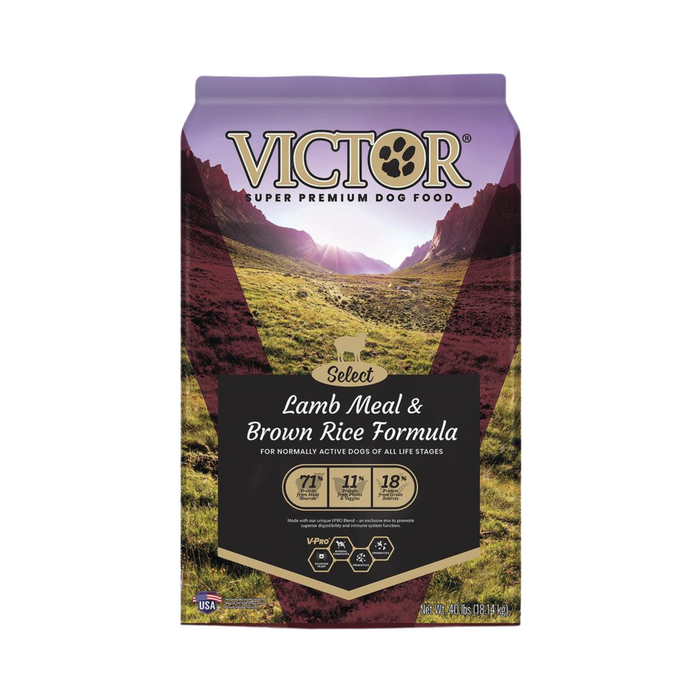 Victor Select Lamb Meal and Brown Rice Dry Dog Food