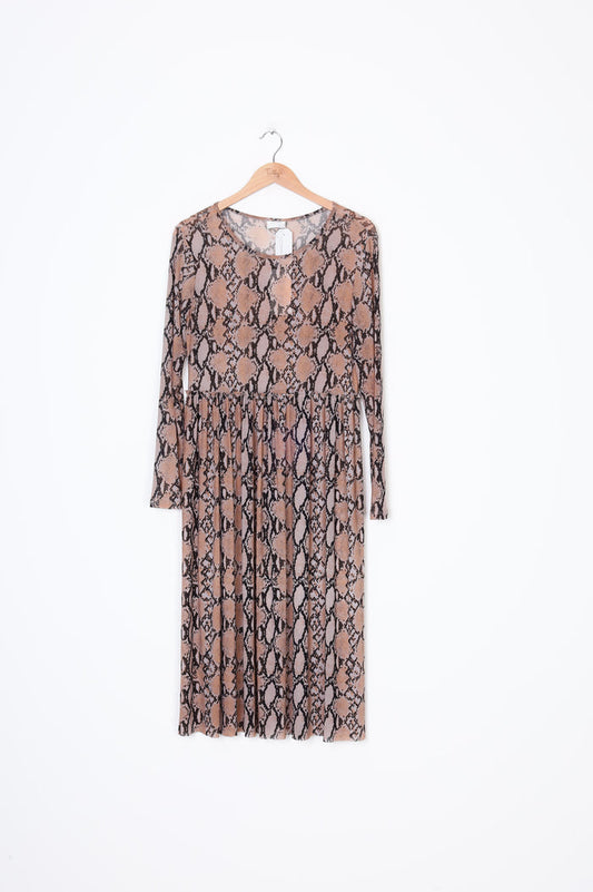Vila Clothes Womens Brown Dress Size M