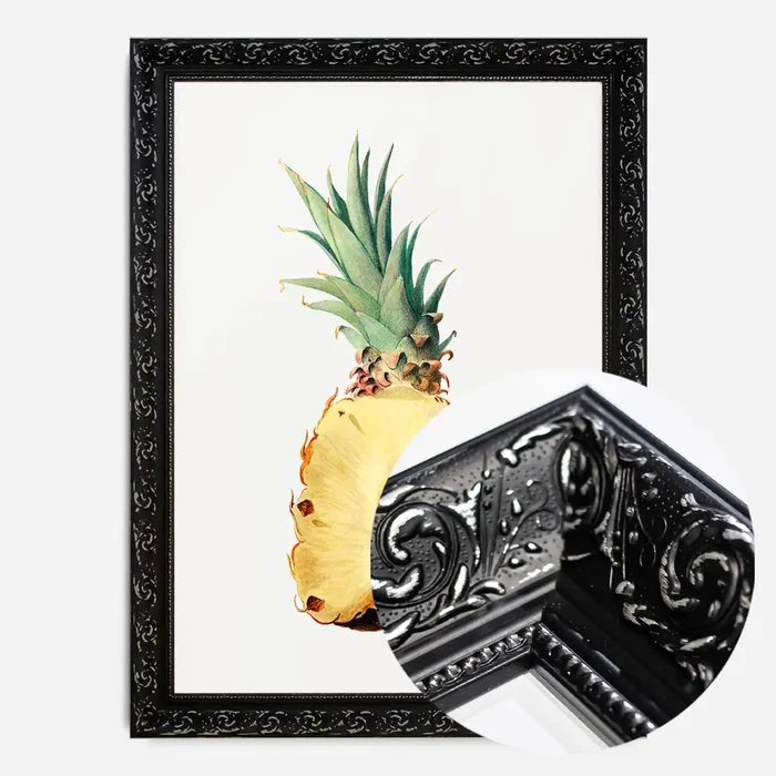 21x30cm | 8¼ x 11¾in / Black Ornate Frame