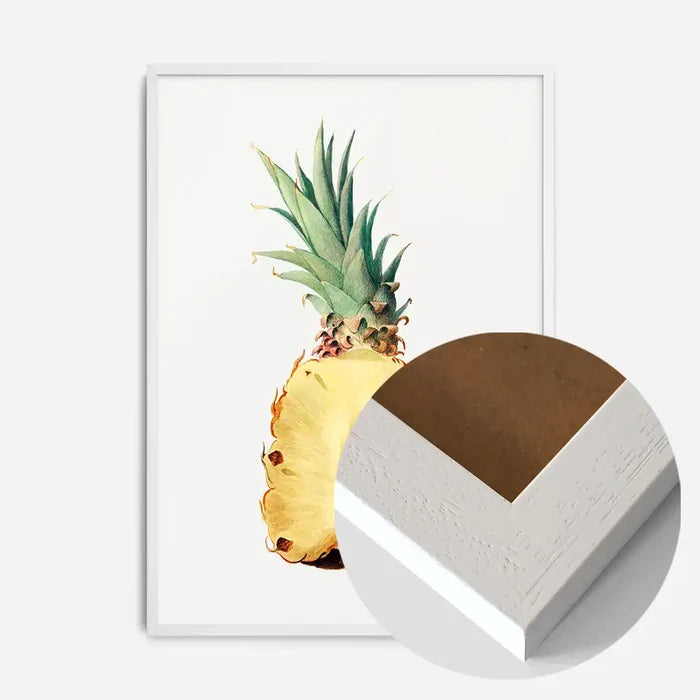 21x30cm | 8¼ x 11¾in / White Wood Frame