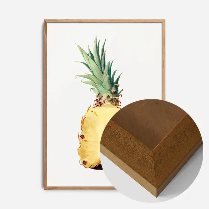 21x30cm | 8¼ x 11¾in / Oak Wood Frame