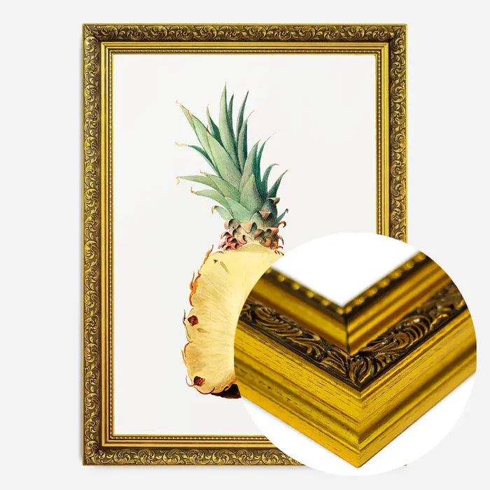 21x30cm | 8¼ x 11¾in / Gold Ornate Frame