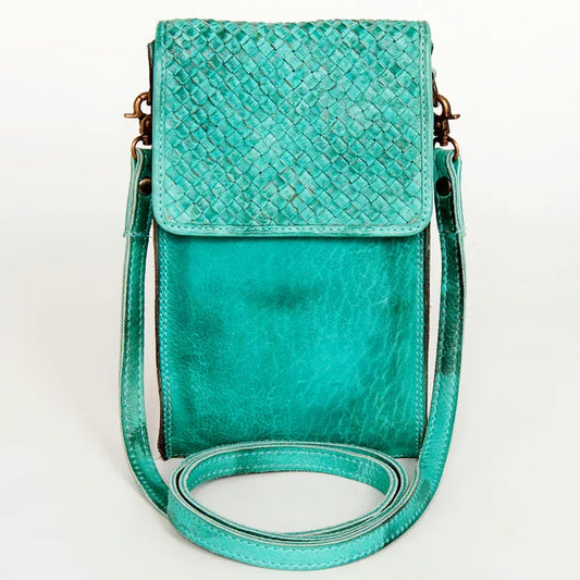 Vintage Handmade Leather Phone Holder