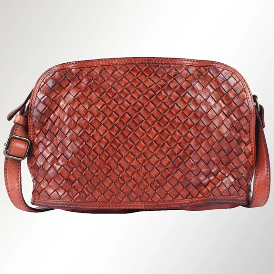 Vintage Handmade Woven Crossbody