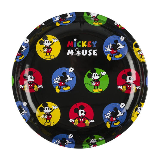 Vintage Mickey Mouse Serving Tin Bowl by Tin Box Company 10.25" Plate (27cm)