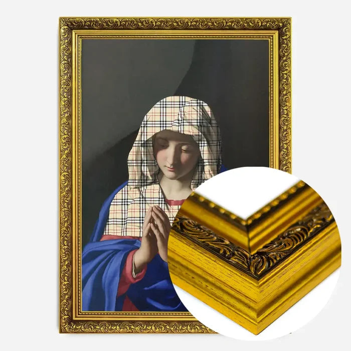 21x30cm | 8¼ x 11¾in / Gold Ornate Frame