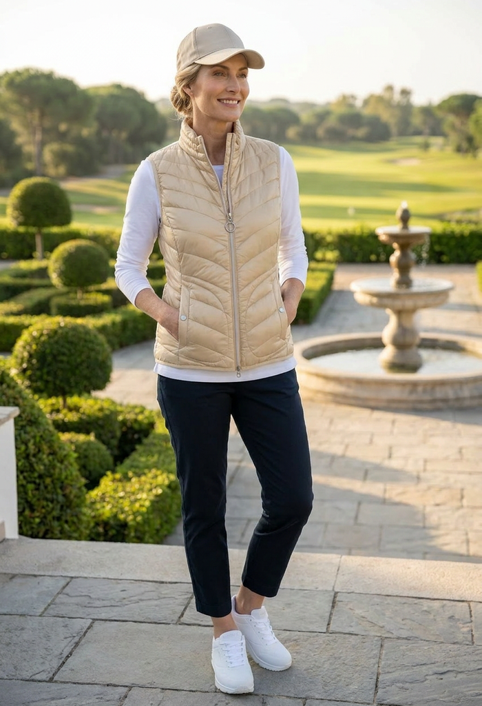 Wadding Quilted Gilet