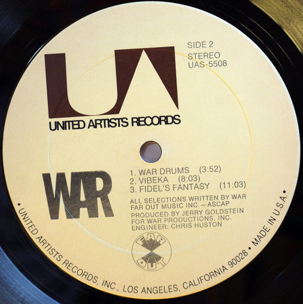 War - War (LP) [US] 1st (Very Good Plus (VG+))