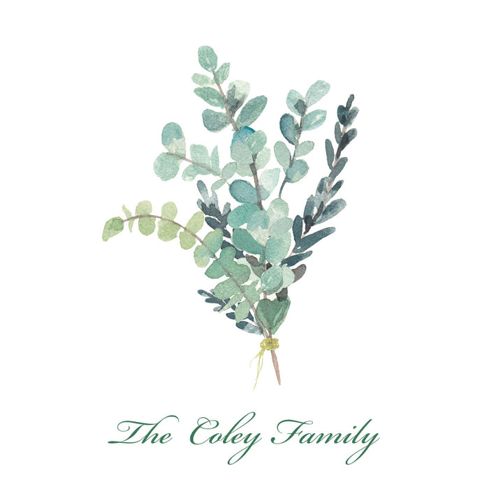 Watercolor Eucalyptus